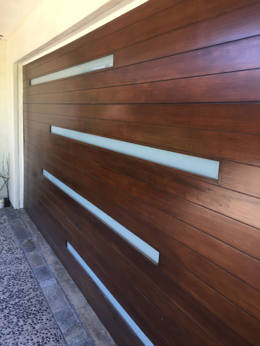 4-panel garage door design